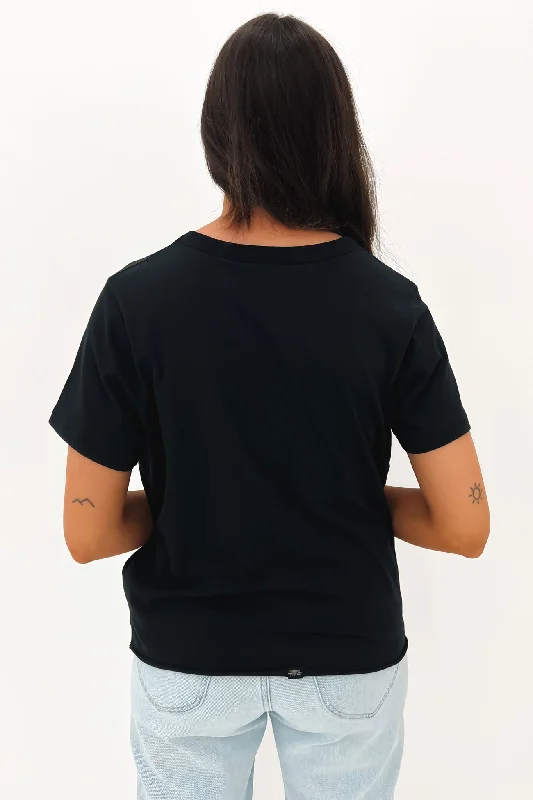 Minimal Thrills Relaxed Tee Washed Black