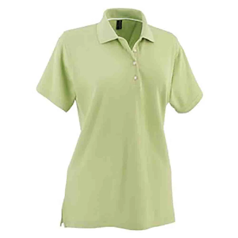 No-Curl Pique Short Sleeve Polo Shirt