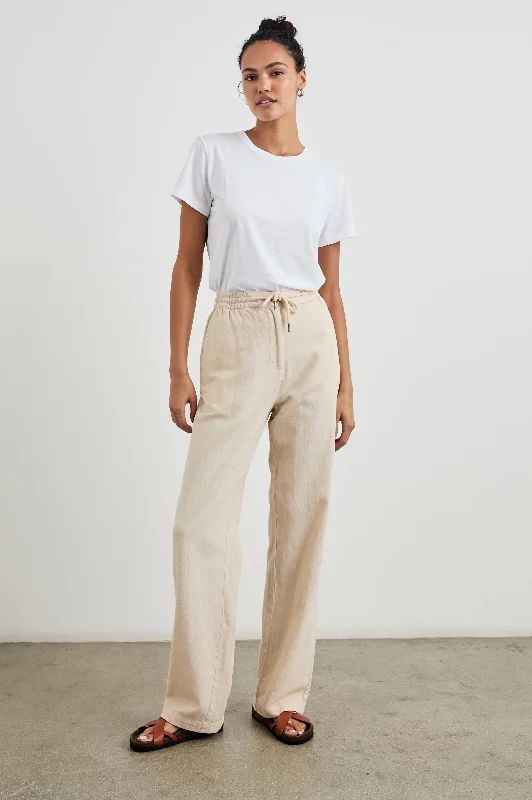 BROOKLYN PANT - STONE