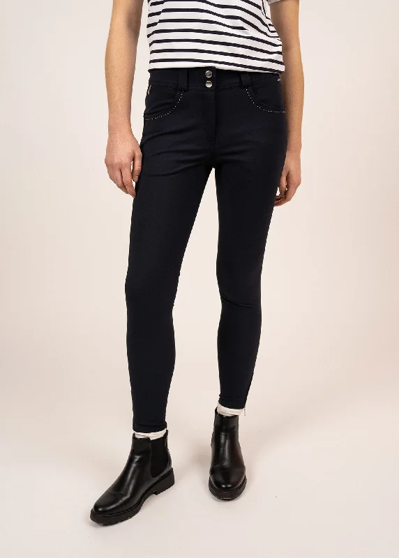 Fun City straight pants - SAINT JAMES x Pénélope (NAVY)