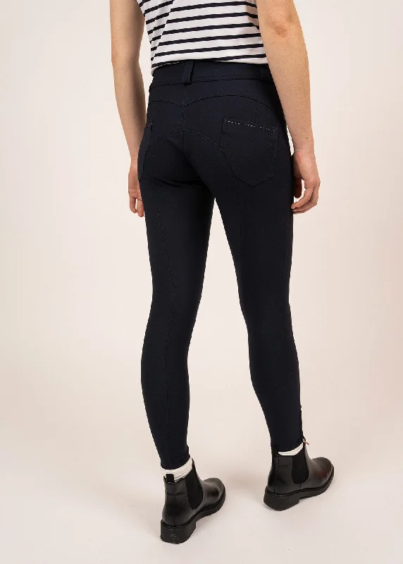 Fun City straight pants - SAINT JAMES x Pénélope (NAVY)