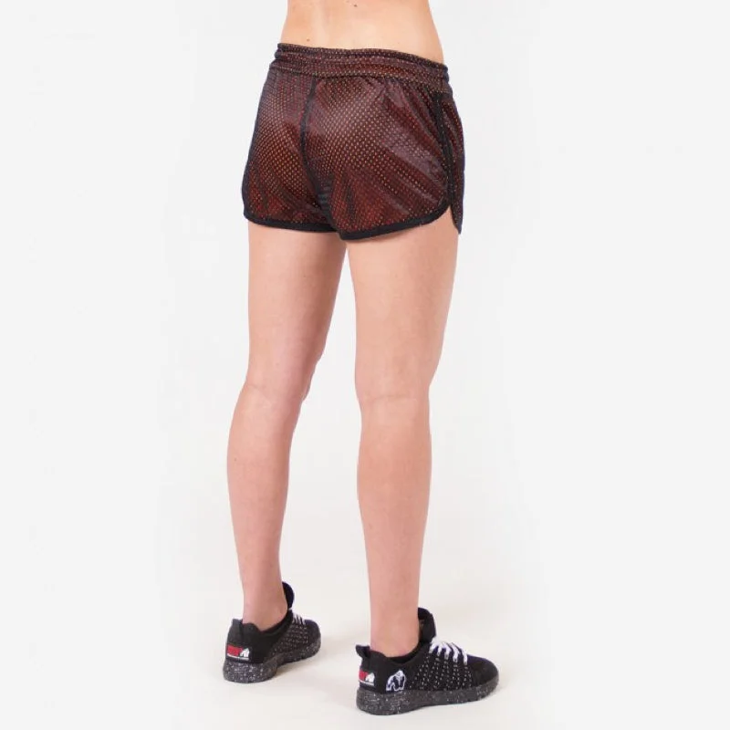 MADISON REVERSIBLE SHORTS - BLACK/NEON ORANGE