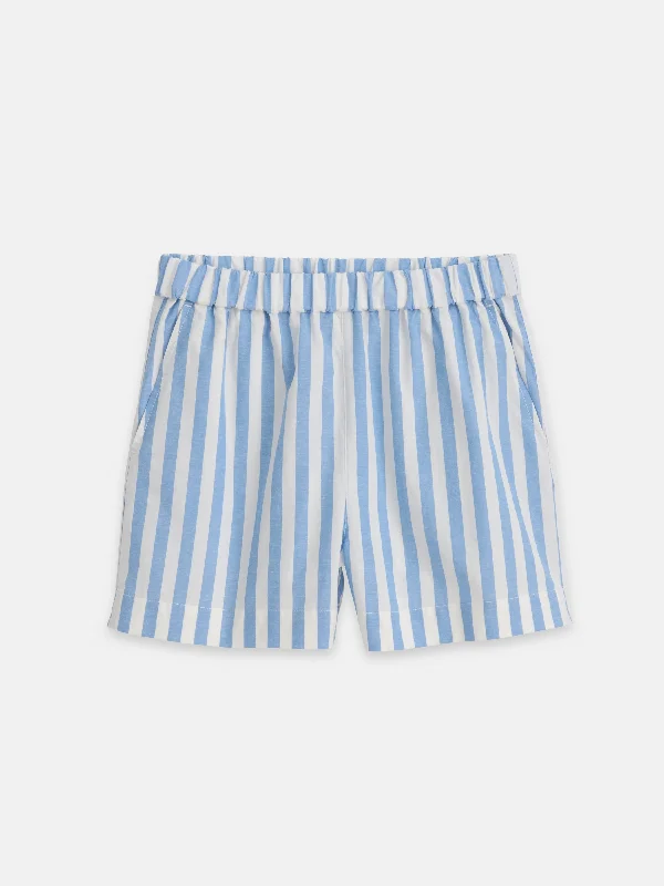 Poolside Shorts In Positano Stripe