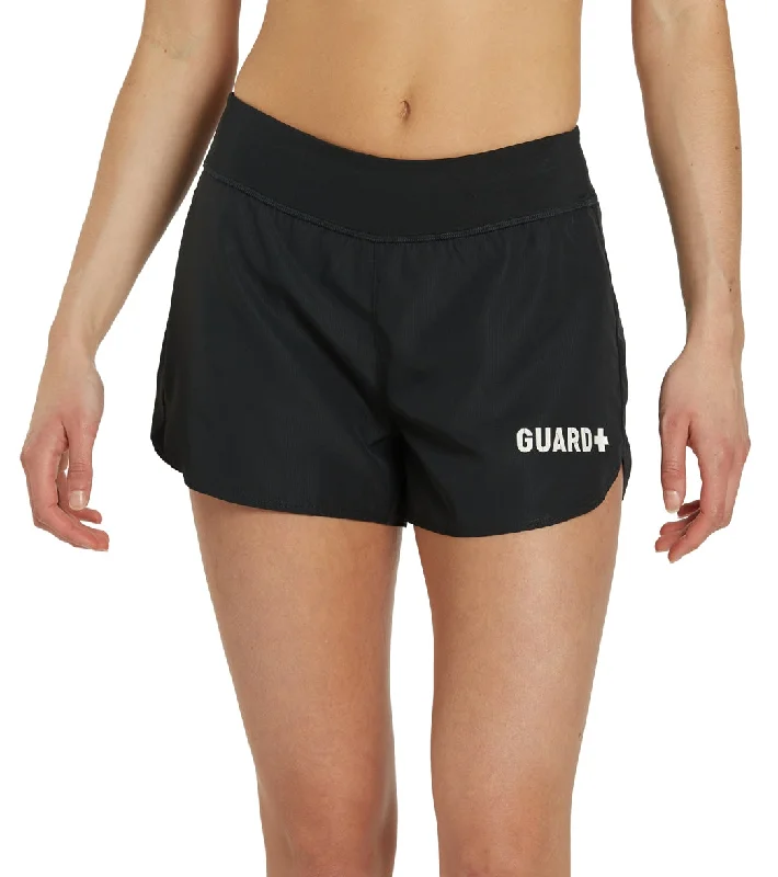 Sporti Guard Women's Hybrid II 2.5"" Board Short Black