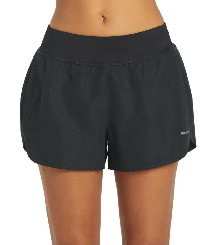 Sporti Women's Hybrid II 2.5"" Board Short Black