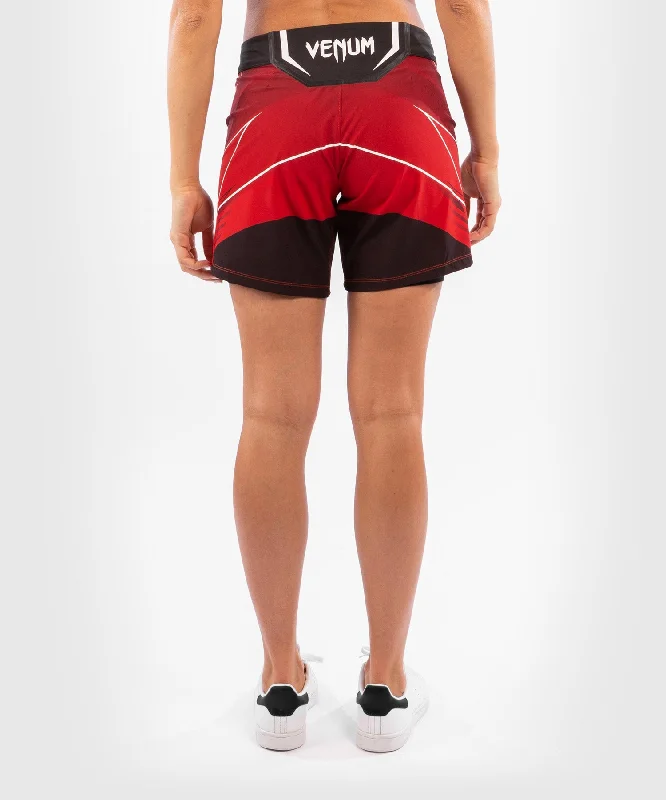 UFC Venum Authentic Fight Night Women's Shorts - Long Fit - Red