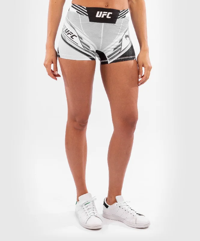 UFC Venum Authentic Fight Night Women's Vale Tudo Shorts - Short Fit - White