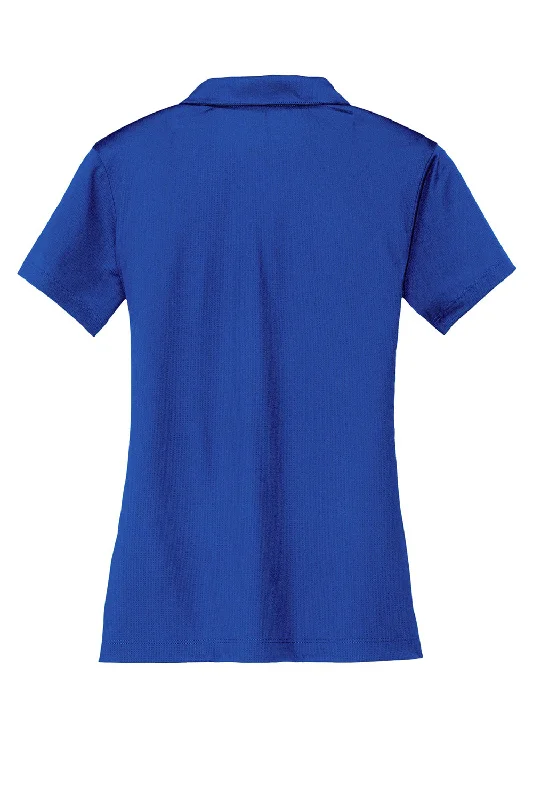 Nike Womens Dri-Fit Moisture Wicking Short Sleeve Polo Shirt - Royal Blue