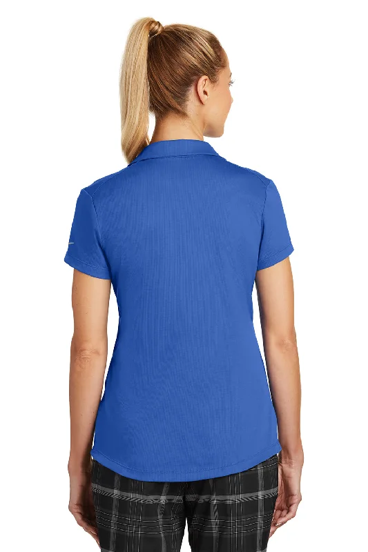 Nike Womens Legacy Dri-Fit Moisture Wicking Short Sleeve Polo Shirt - Game Royal Blue