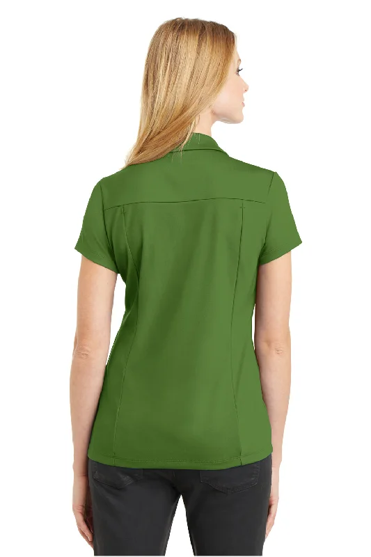 Ogio Womens Framework Moisture Wicking Short Sleeve Polo Shirt - Gridiron Green - Closeout