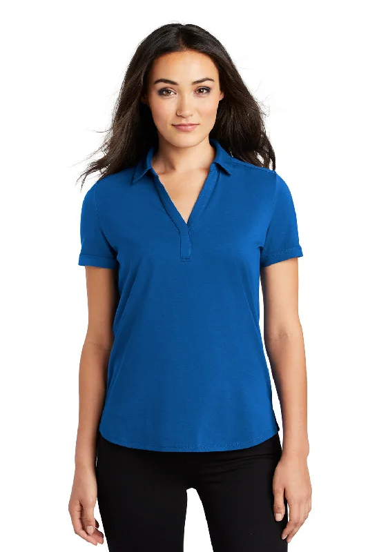 Ogio Womens Limit Moisture Wicking Short Sleeve Polo Shirt - Force Blue