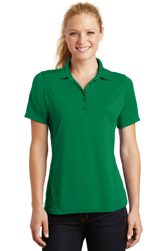 Sport-Tek Womens Dry Zone Moisture Wicking Short Sleeve Polo Shirt - Kelly Green