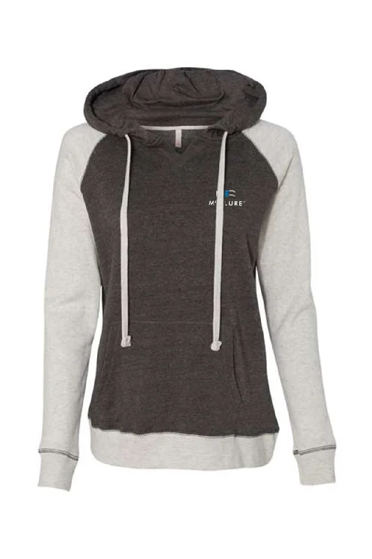 MV Sport Women’s Harper Raglan Hooded Sweatshirt