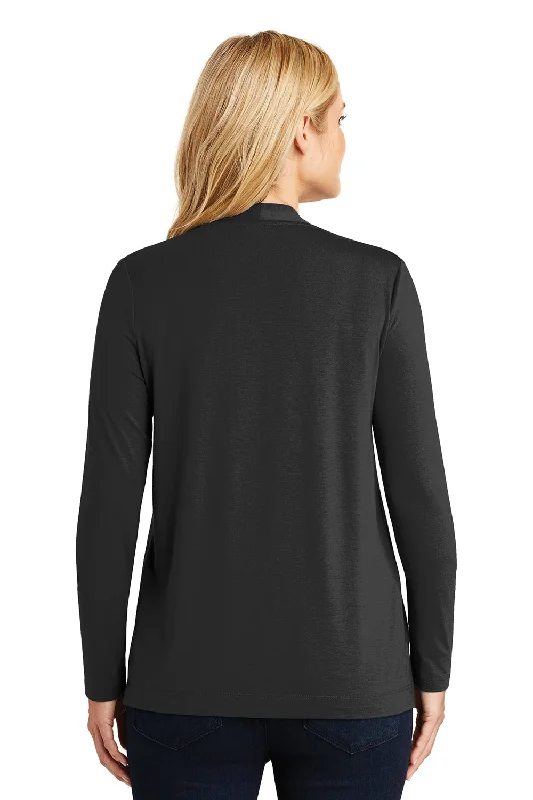 Port Authority Womens Concept Long Sleeve Cardigan Sweater - Black