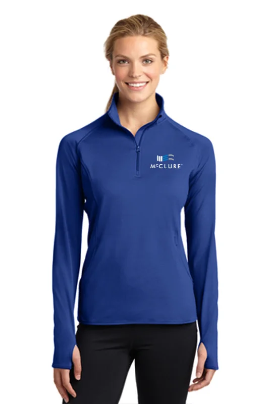 Sport-Tek Womens 1/2 Zip Pull-Over