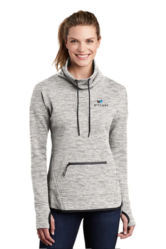 Sport-Tek Women's Triumph Cowl Neck Pullover