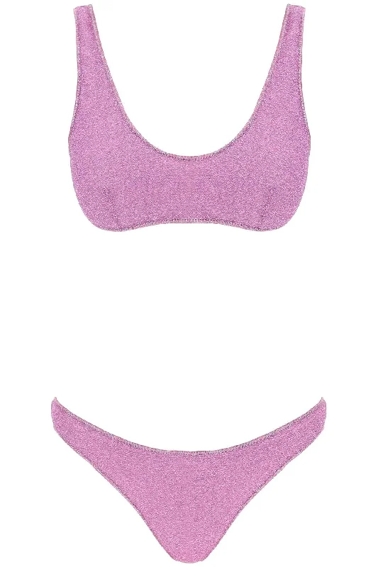 bikini set with luminous LSS205 GLICINE Back-tie bikini, Adjustable, Comfortable, Trendy