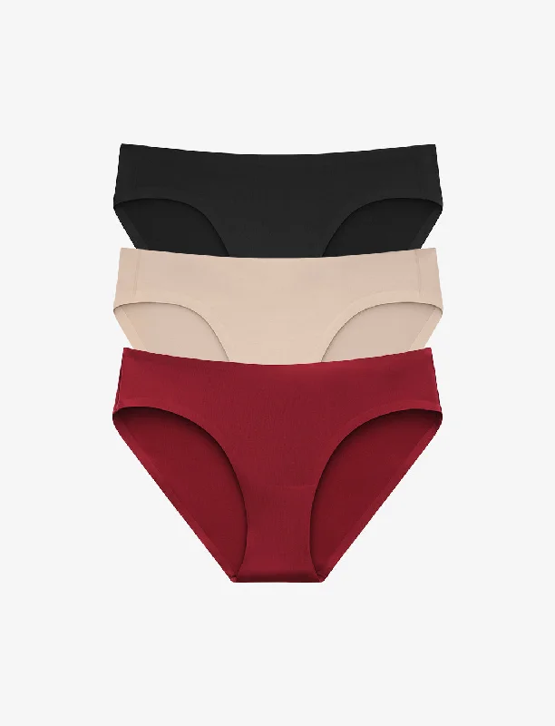 ComfortStretch Bikini 3 Pack Box Bikini with mesh details, Sexy, Trendy, Comfortable