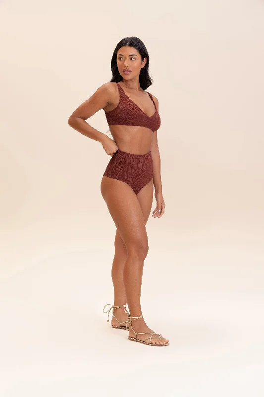 Curl Hot Pant Bikini Bottom Ruched top bikini, Trendy, Sexy, Comfortable