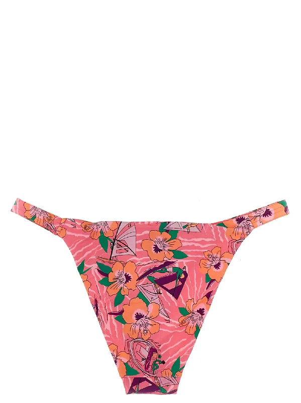 Floral Print Bikini Bottoms Triangle top bikini, Classic, Sexy, Comfortable