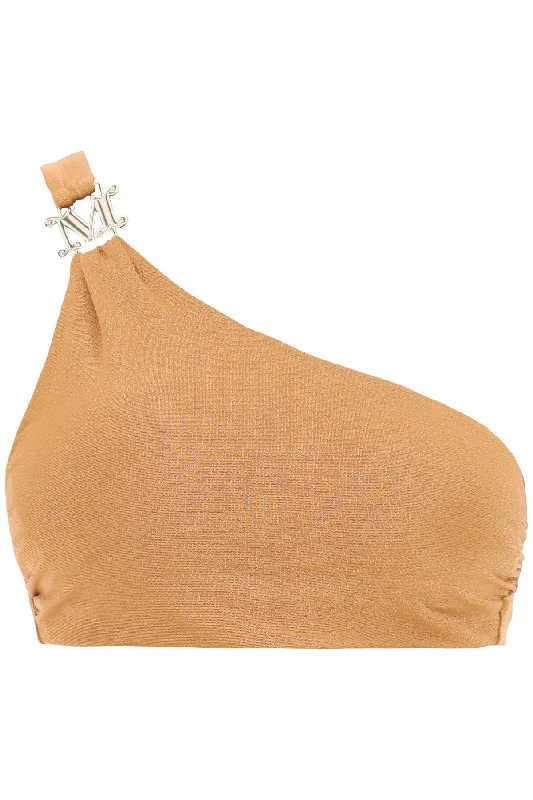 one-shoulder bikini top in jersey and ALEXIA ARANCIONE String bikini, Minimalist, Sexy, Comfortable
