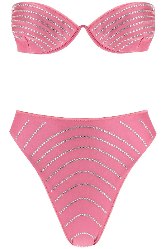 Os√©ree bikini set with rhinestones GBS238 FLAMINGO Beach bikini, Comfortable, Stylish, Summer