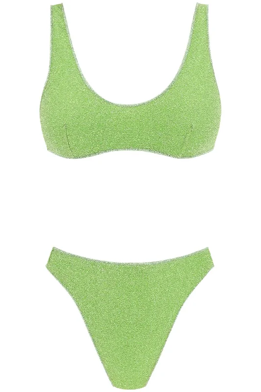 Os√©ree lumi√®re bikini LMF202 LIME Banded bikini, Sleek, Sexy, Comfortable