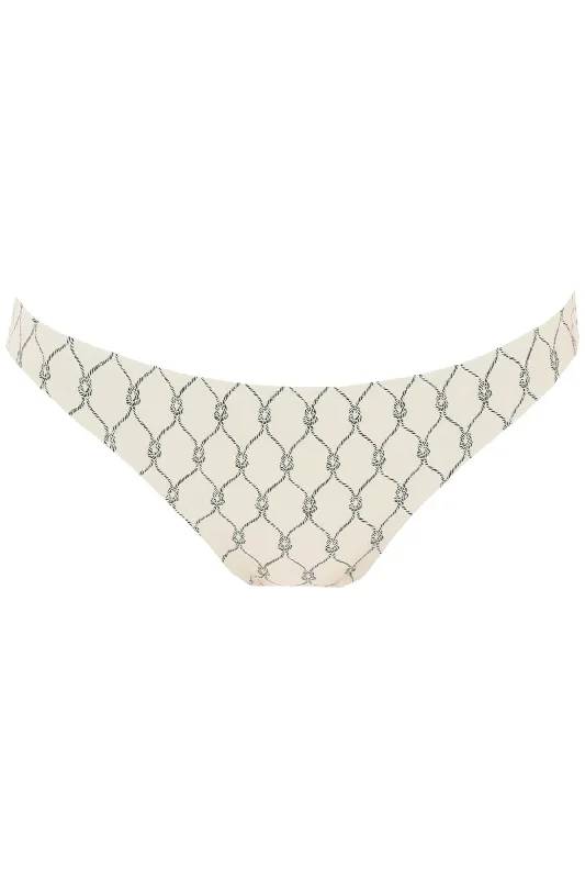printed bikini briefs 158906 GREEN KNOT Triangle top bikini set, Comfortable, Sexy, Trendy