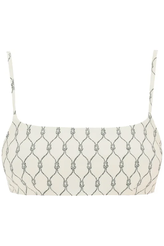 printed bikini top for 159172 GREEN KNOT Triangle bikini, Simple, Sexy, Comfortable