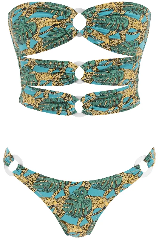 Reina olga cage bikini set for CAGE BIKINI SET JUNGLE FEVER Bikini with beads, Glamorous, Trendy, Chic