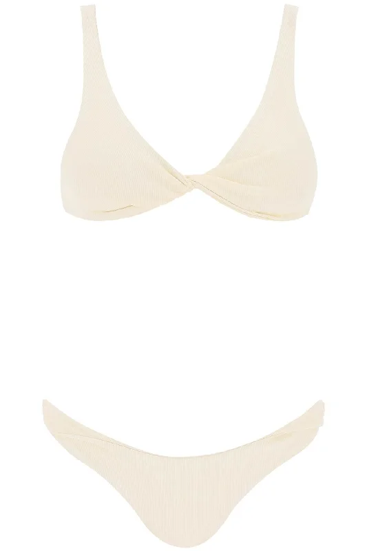 ribbed lycra bikini set with 243WBB98PA16 MILK Soft cup bikini, Supportive, Comfortable, Stylish