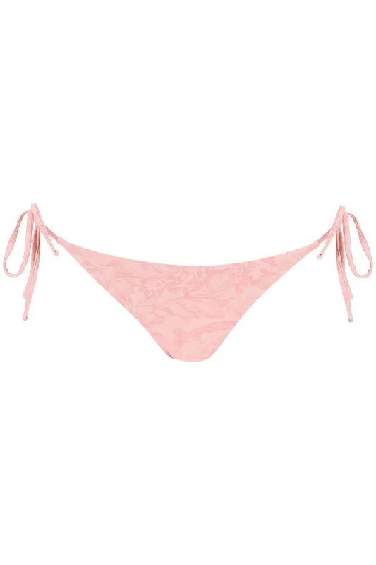 Versace baroque bikini brief ABD05027 A235870 PALE PINK Bikini with cut-out details, Sexy, Trendy, Chic