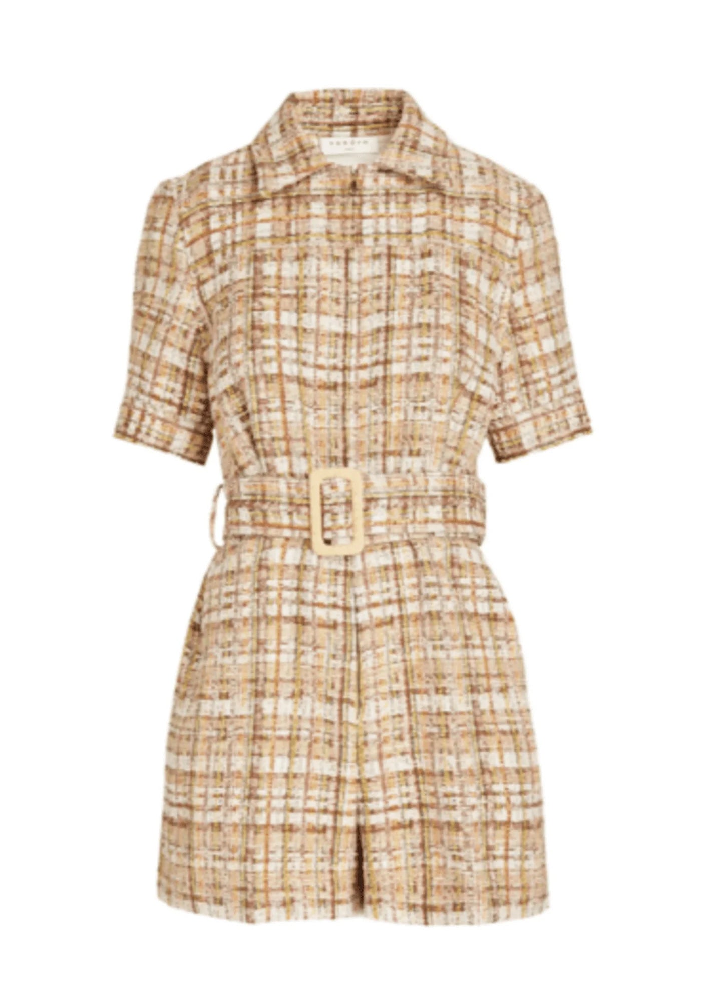 TWEED PLAYSUIT Wrap jumpsuit, Elegant, Comfortable, Fashionable