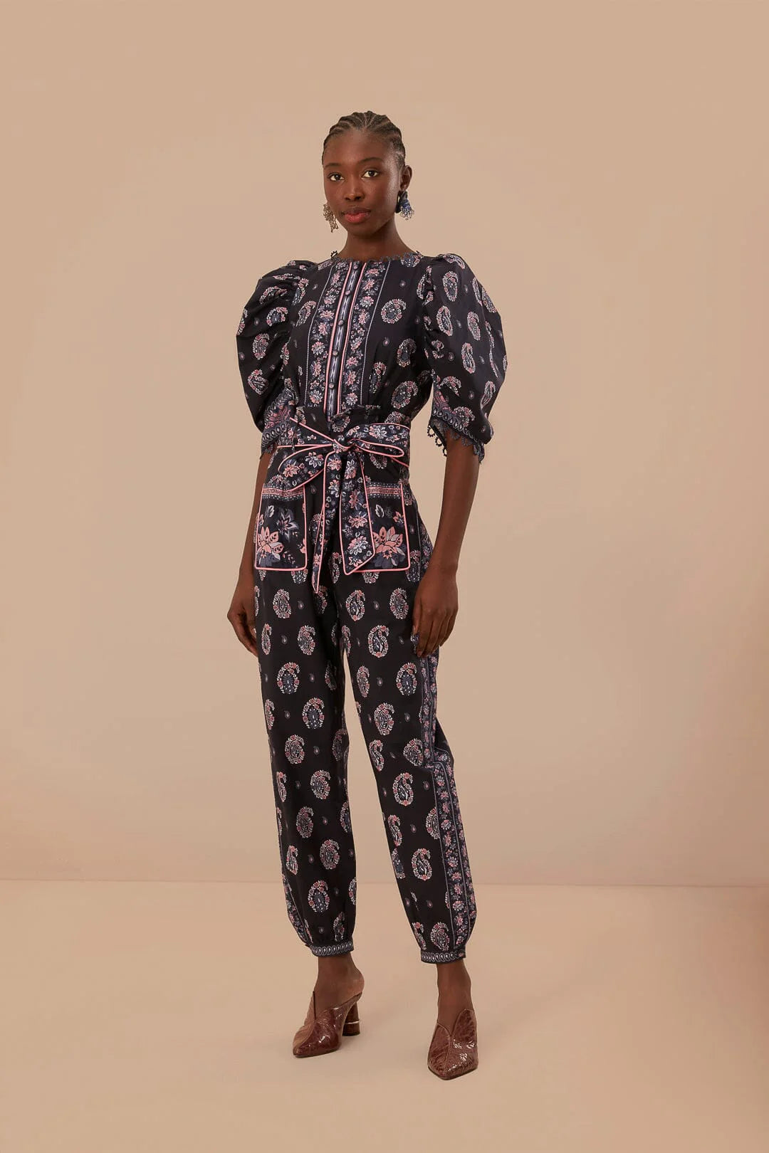 Ayla Blue Short Sleeve Jumpsuit Jumpsuit romper, Comfortable, Casual, Playful