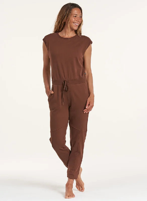 Cloud Keyhole Jumpsuit Wide-leg denim jumpsuit, Casual chic, Trendy, Comfortable