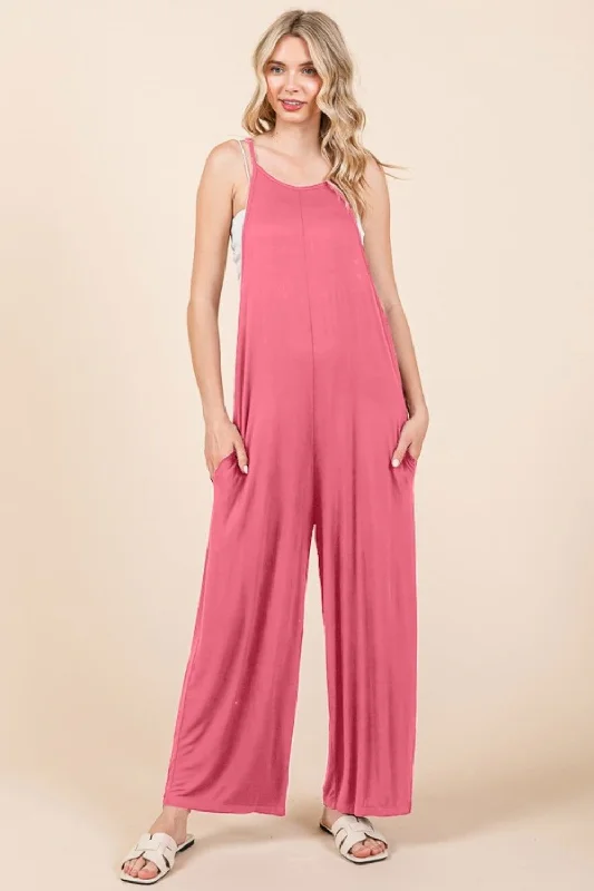 Culture Code Full Size Sleeveless Wide Leg Jumpsuit with Pockets Off-shoulder jumpsuit, Night out, Chic, Women’s fashion Culture Code Full Size Sleeveless Wide Leg Jumpsuit with Pockets Off-shoulder jumpsuit, Night out, Chic, Women’s fashion