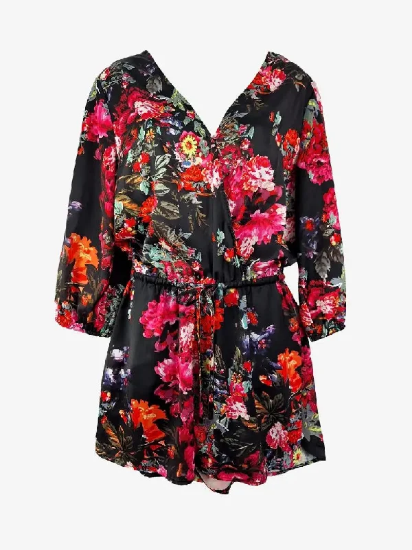 Decjuba Balloon Floral Playsuit Size 10 Jumpsuit with pockets, Casual, Comfortable, Trendy Decjuba Balloon Floral Playsuit Size 10 Jumpsuit with pockets, Casual, Comfortable, Trendy