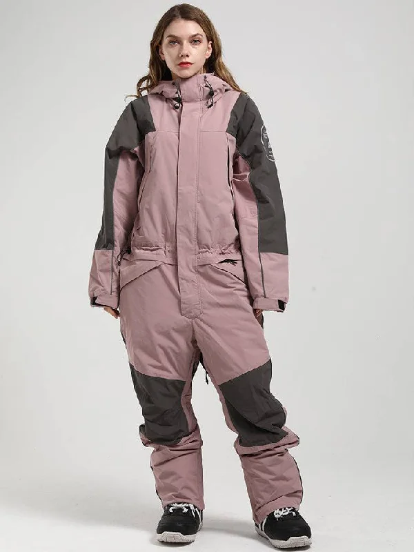 Gsou Snow Powrock Jumpsuit - Women's Boat neck jumpsuit, Simple style, Elegant, Chic