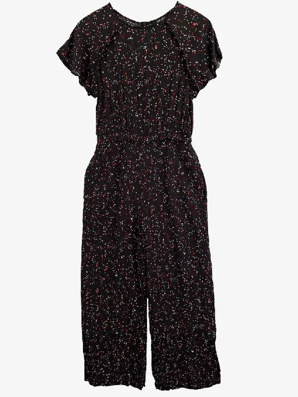 Oxford Classy Confetti Ruffle Jumpsuit Size 6 Pleated jumpsuit, Elegant, Fashion forward, Feminine