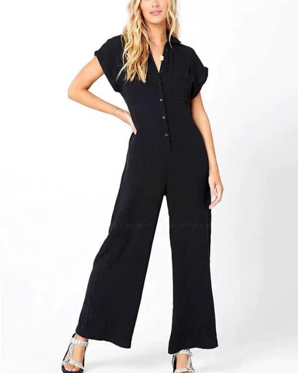 "Stacie" Jumpsuit Black satin jumpsuit, Nightwear, Glamorous, Elegant