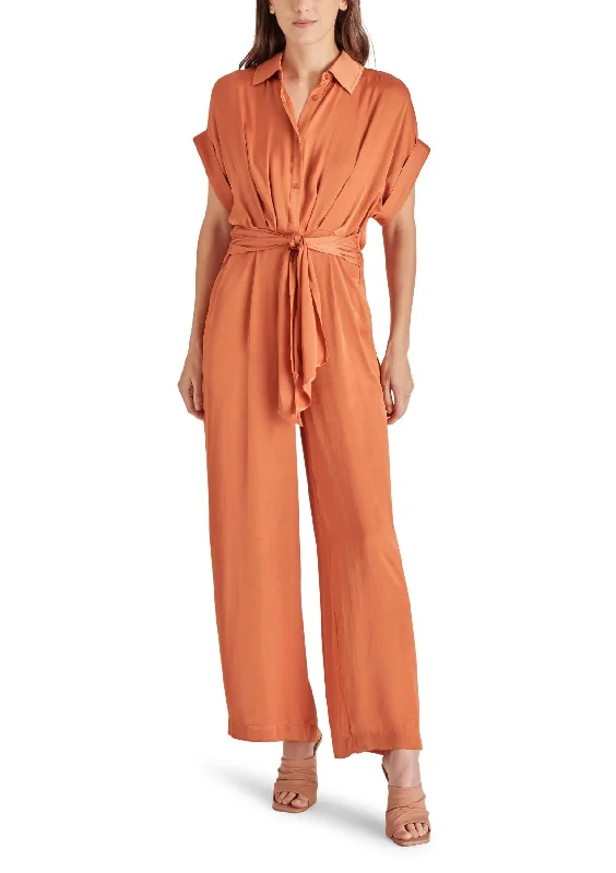 Tori Jumpsuit - Autumn Mau Long sleeve wide leg jumpsuit, Cozy, Trendy, Elegant